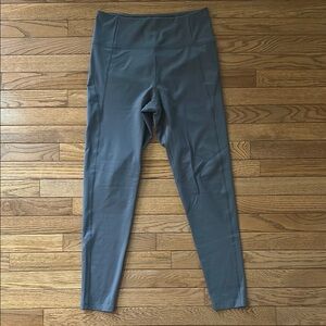 GIRLFRIEND COLLECTIVE women’s yoga pants Gray High-Waisted size large like new